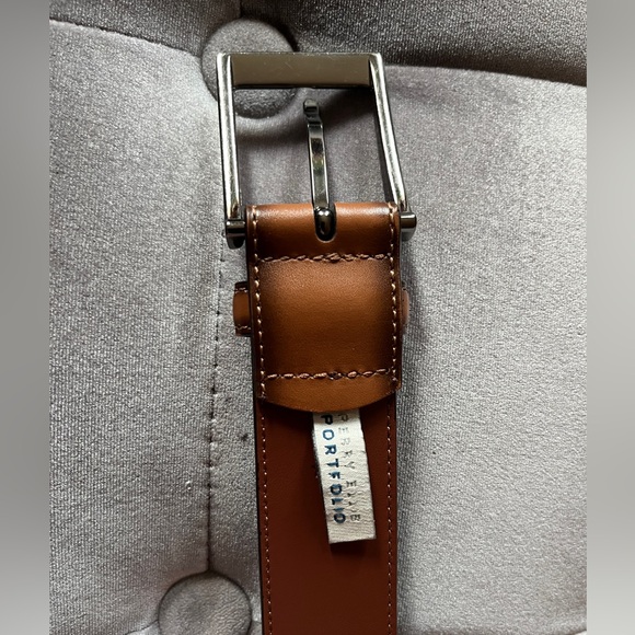 Perry Ellis Men’s Leather Belt 32 waist - Picture 7 of 7